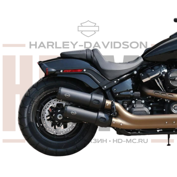 Выхлоп S&S CYCLE Grand National Slip-On Mufflers 550-0734